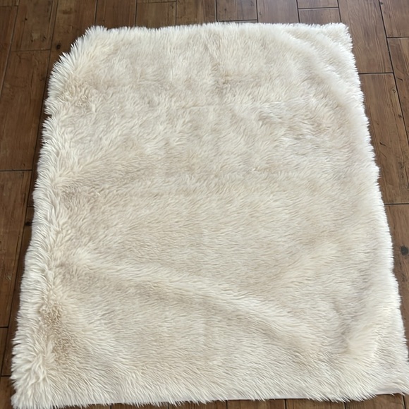 Pottery Barn Faux Fur Throw Blanket - Picture 5 of 6